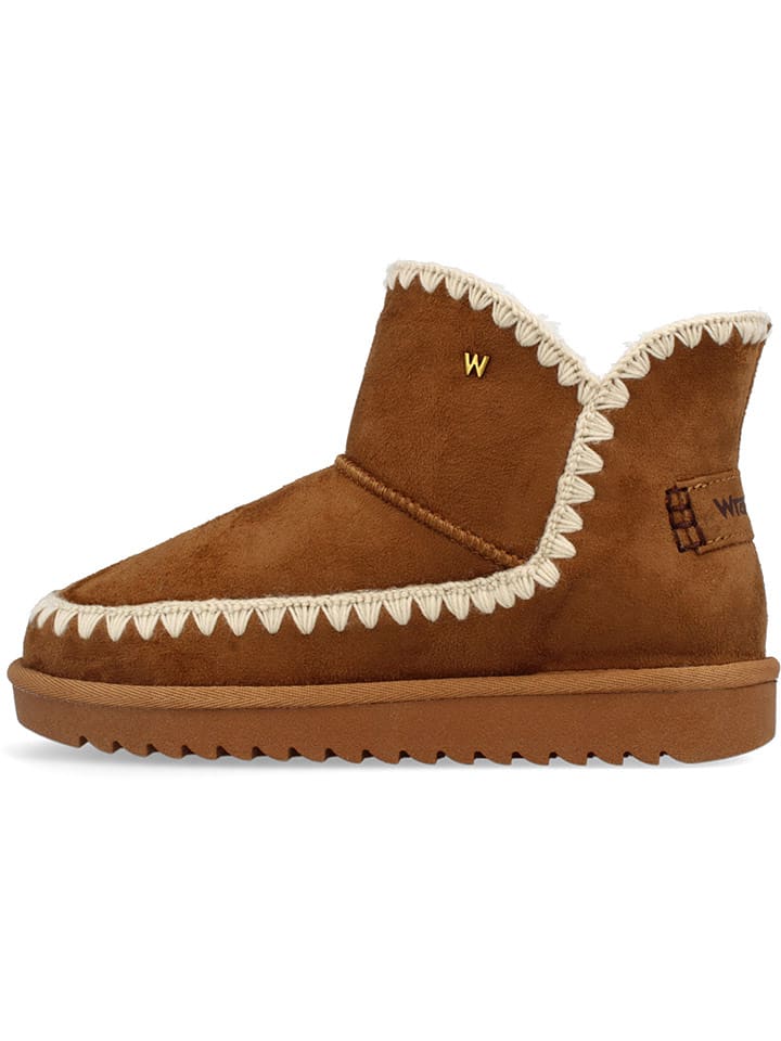 Wrangler Botki zimowe "Elsa" w kolorze jasnobrązowym rozmiar: 41