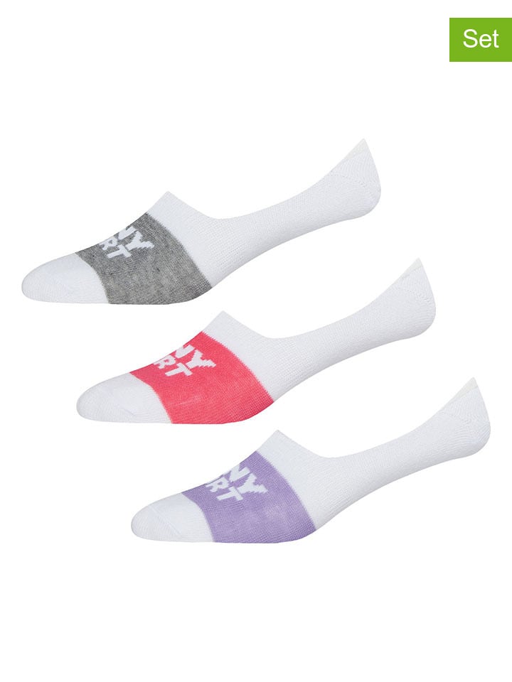 DKNY Skarpety (3 pary) w kolorze białym rozmiar: 37-40