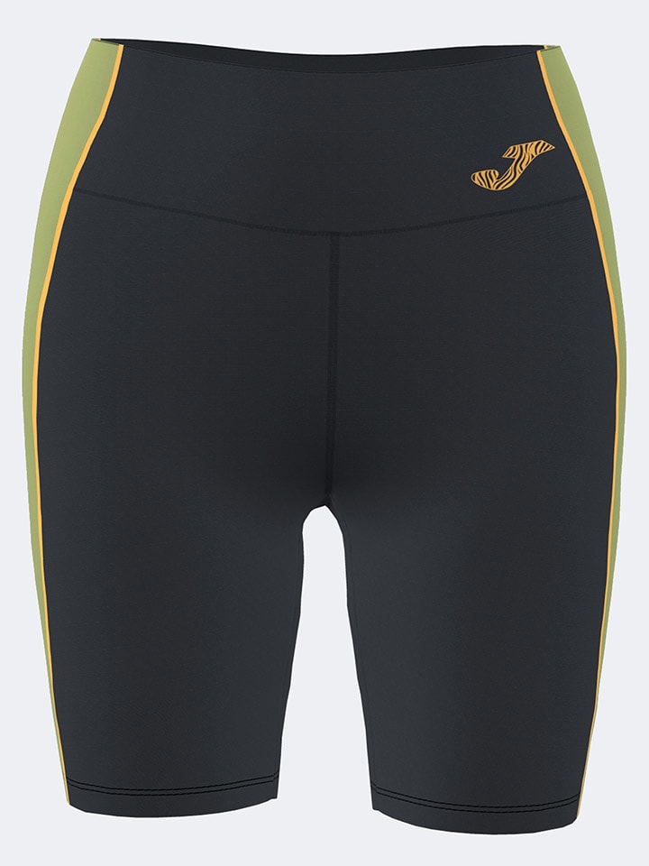 Joma Szorty funkcyjne w kolorze czarno-zielonym rozmiar: M