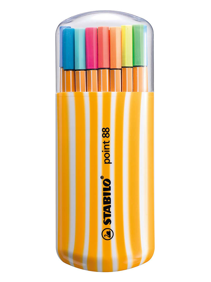 STABILO Cienkopisy (20 szt.) "STABILO point 88 Zebrui " rozmiar: onesize