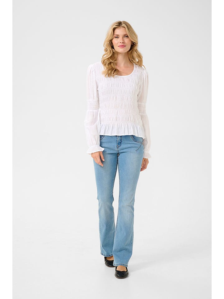 Cream Bluzka "Henva" w kolorze białym rozmiar: 40