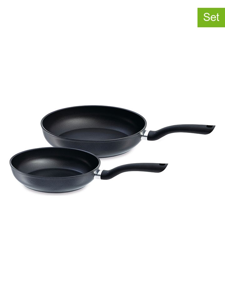 Fissler Patelnie (2 szt.) "Cenit®" w kolorze czarnym rozmiar: onesize