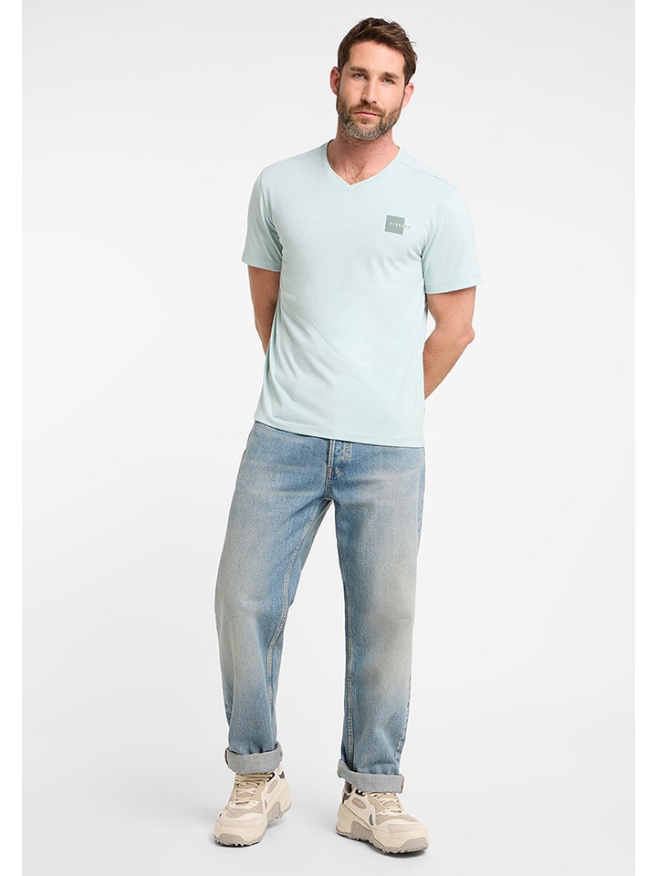 ELBSAND Koszulka "Ilmo" w kolorze turkusowym rozmiar: M