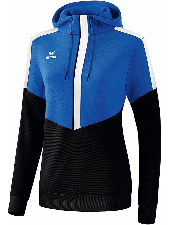 erima Bluza "Squad" w kolorze niebiesko-czarnym rozmiar: 44