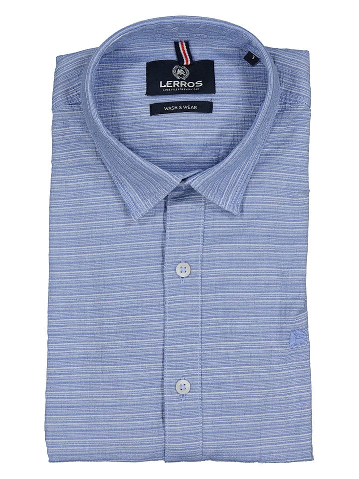 Lerros Koszula w kolorze niebieskim rozmiar: S