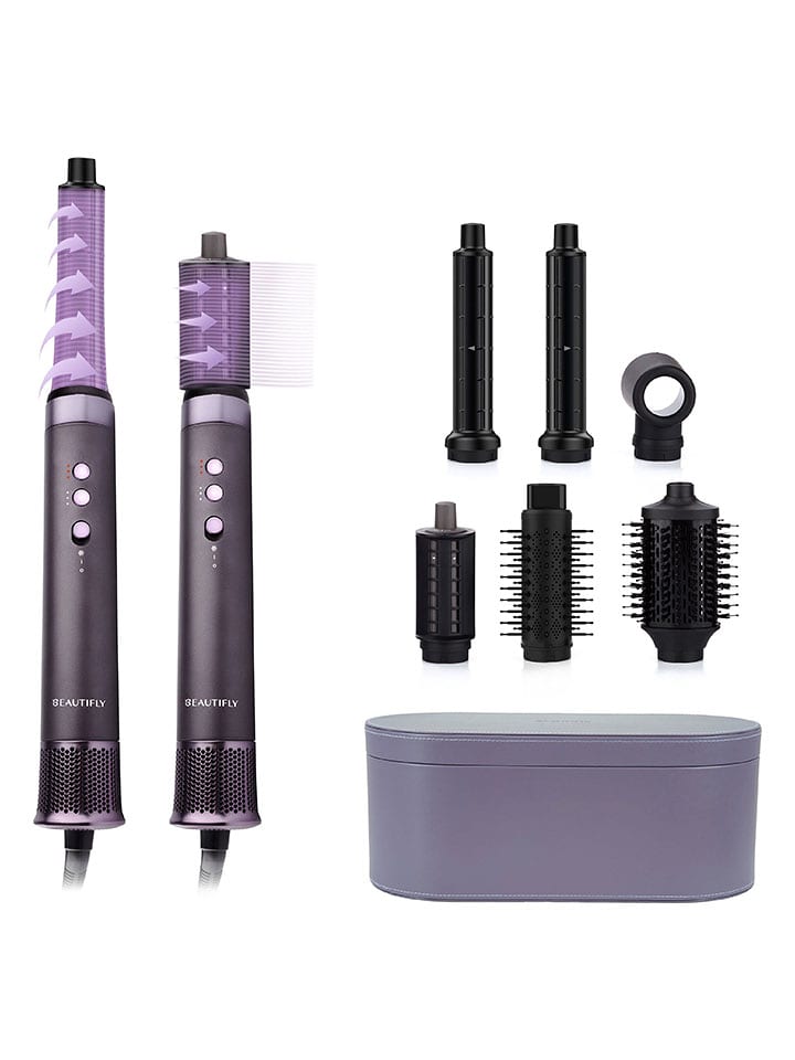 Beautifly Suszarka i urządzenie do stylizacji włosów "Hair Flow" w kolorze czarnym rozmiar: onesize