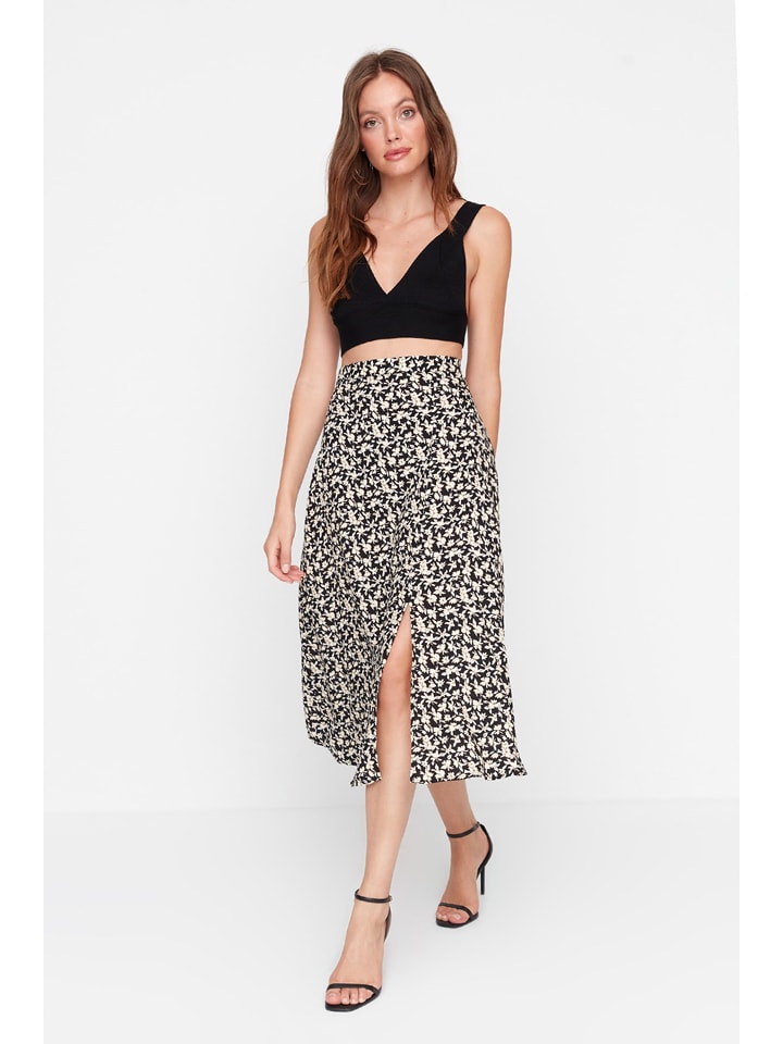 trendyol Spódnica w kolorze czarnym rozmiar: 40