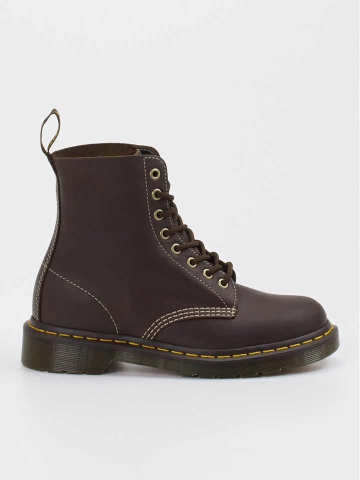 Dr. Martens Skórzane botki "1460 Pascal" w kolorze brązowym rozmiar: 39