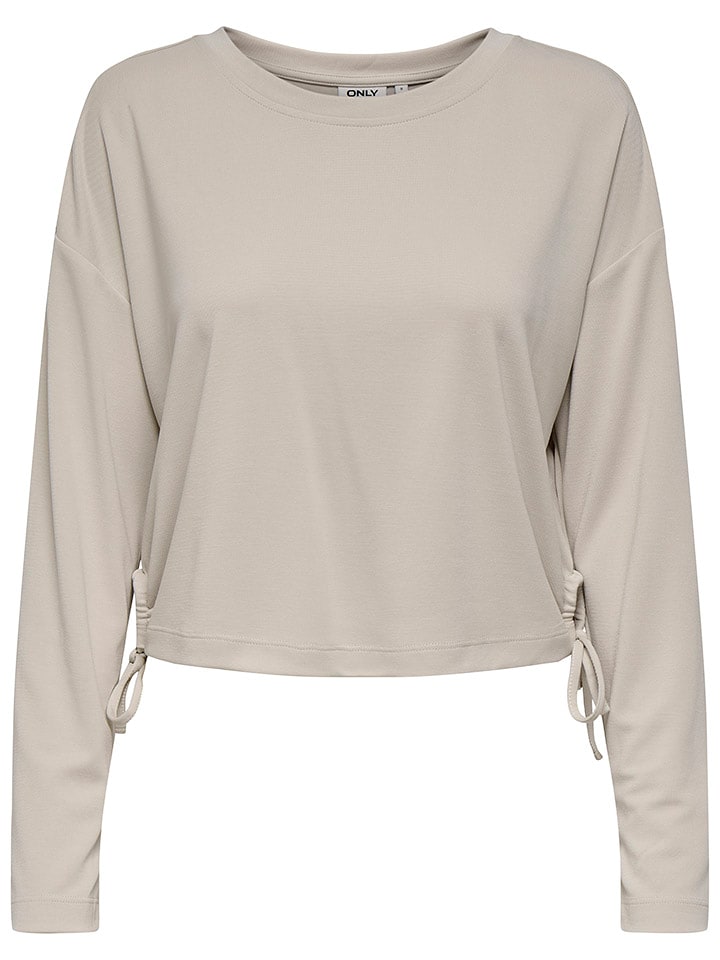 ONLY Bluza w kolorze beżowym rozmiar: XS