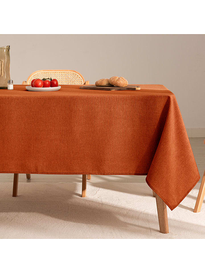 Mint Rugs Obrus "Smooth Sena" w kolorze pomarańczowym rozmiar: 140x240 cm