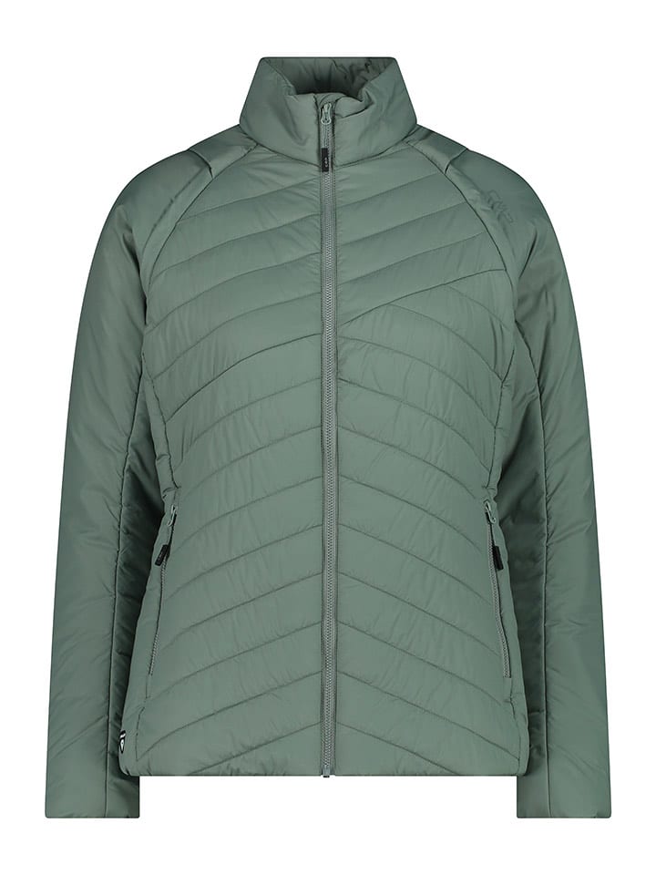 CMP Kurtka puchowa w kolorze zielonym rozmiar: 36