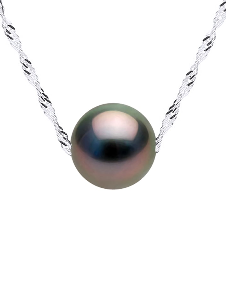 Pearline Srebrny naszyjnik z perłą - dł. 42 cm rozmiar: onesize