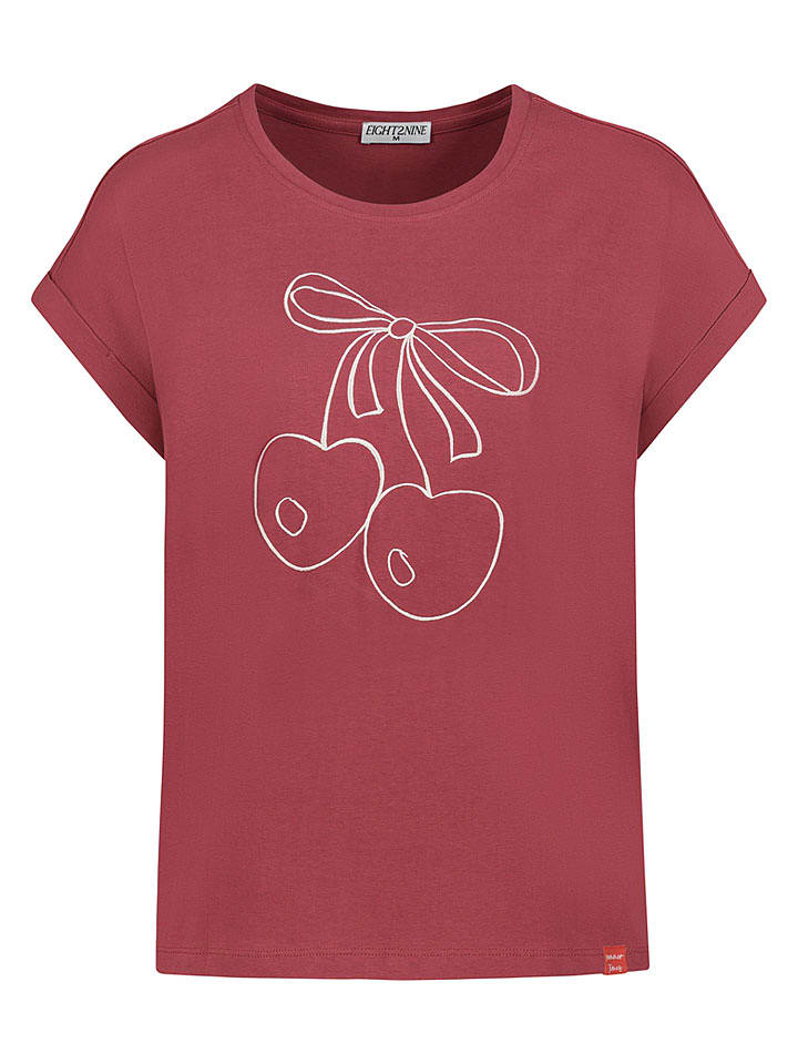 Eight2Nine Koszulka w kolorze czerwonym rozmiar: M