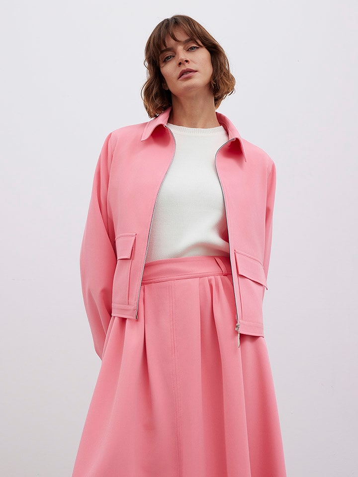 BGN Kurtka przejściowa w kolorze jasnoróżowym rozmiar: 36