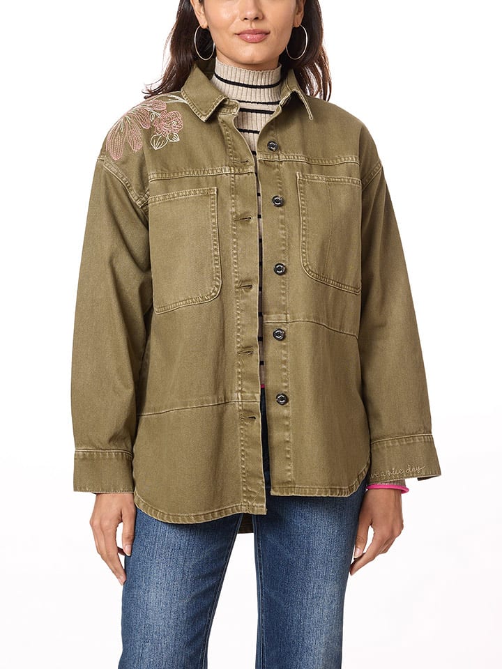 Scotch & Soda Kurtka koszulowa w kolorze jasnobrązowym rozmiar: XS