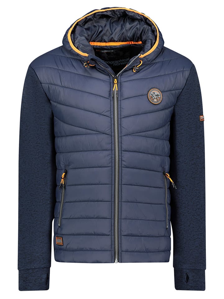 Geographical Norway Kurtka polarowa "Ummos" w kolorze granatowym rozmiar: M