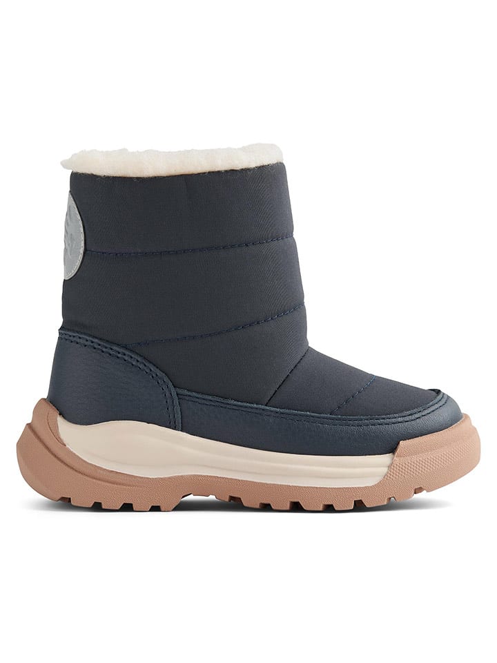 Wheat Botki zimowe w kolorze granatowym rozmiar: 25