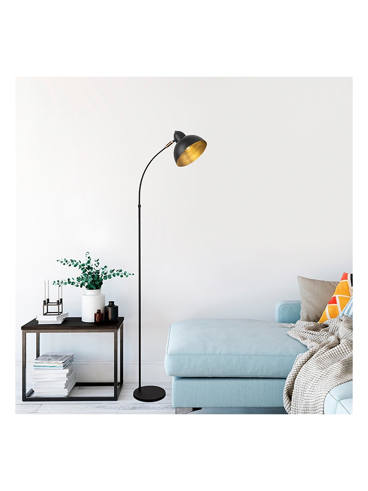 Opviq Lampa stojąca w kolorze czarnym - wys. 162 cm rozmiar: onesize