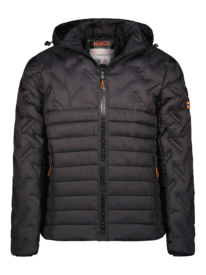 Geographical Norway Kurtka pikowana "Burator" w kolorze czarnym rozmiar: L