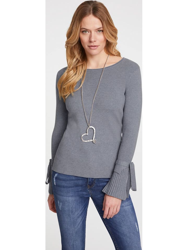 Heine Sweter w kolorze szarym rozmiar: 44