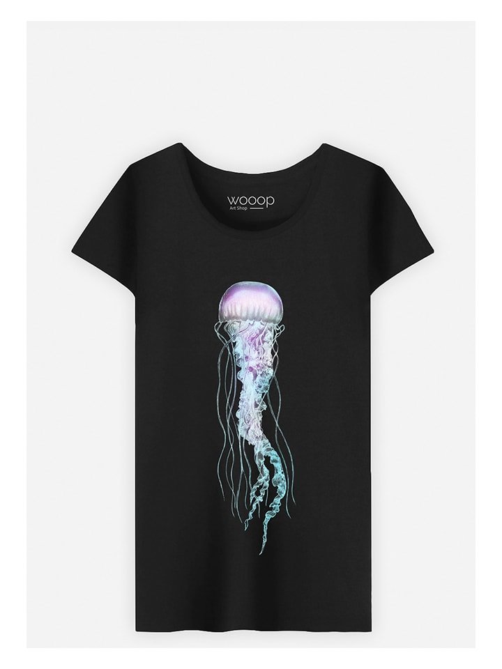 WOOOP Koszulka "Space Jelly" w kolorze czarnym rozmiar: XL