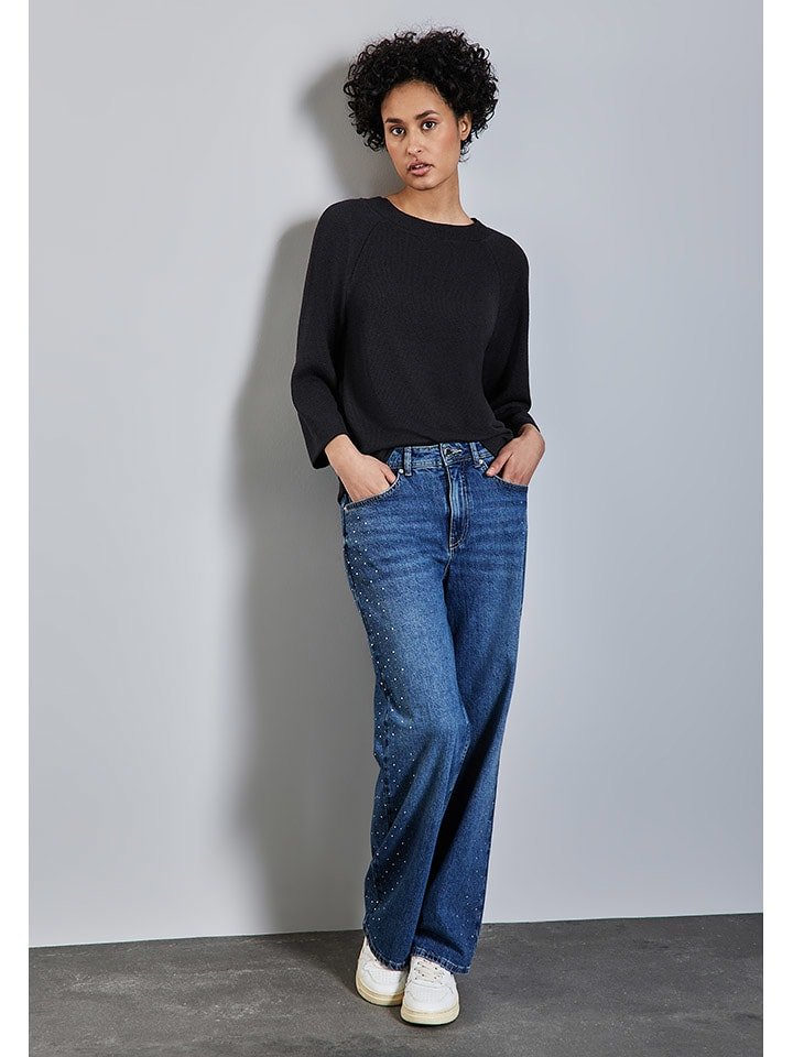 Street One Bluza w kolorze czarnym rozmiar: 38