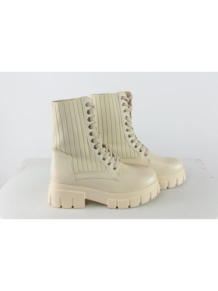 Sixth Sens Botki w kolorze kremowym rozmiar: 38