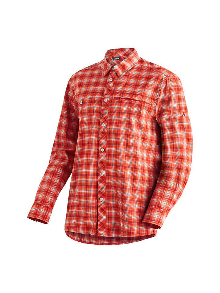 Maier Sports Koszula funkcyjna "Kasen" - Regular fit - w kolorze czerwonym rozmiar: 52