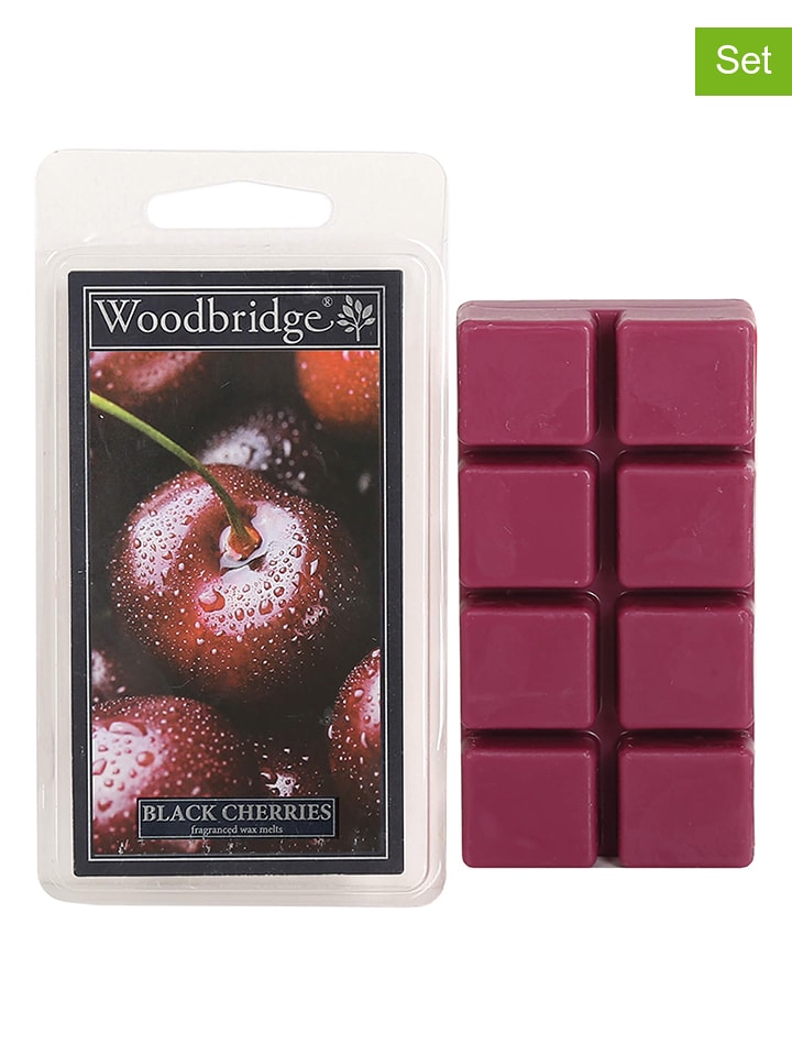 Woodbridge Wosk zapachowy (2 szt.) "Black Cherries" w kolorze fioletowym - 2 x 68 g rozmiar: onesize
