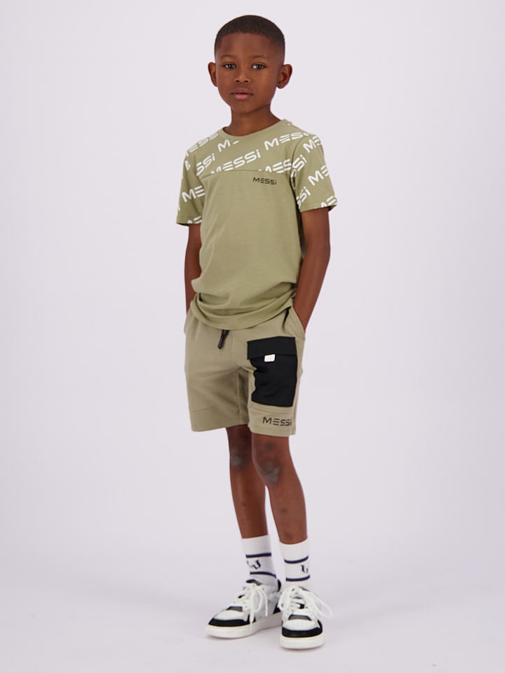 Messi Koszulka w kolorze khaki rozmiar: 146/152