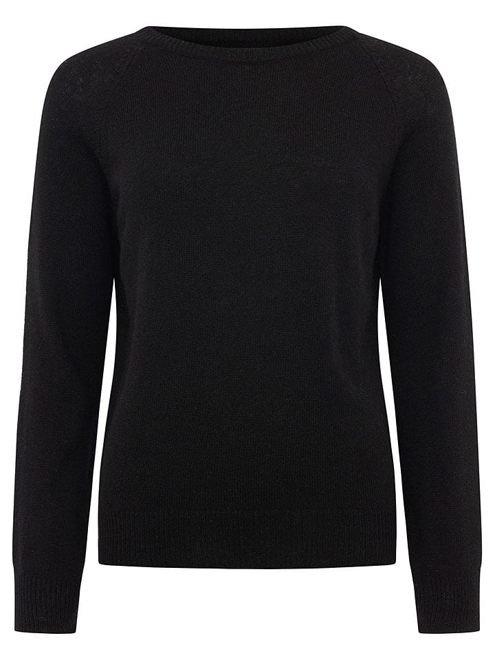 Zwillingsherz Kaszmirowy sweter w kolorze czarnym rozmiar: XL