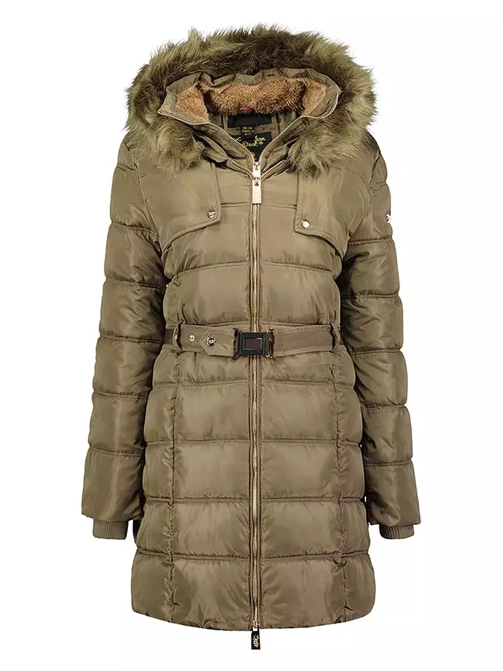 Canadian Peak Parka "Diamentereak" w kolorze beżowym rozmiar: L