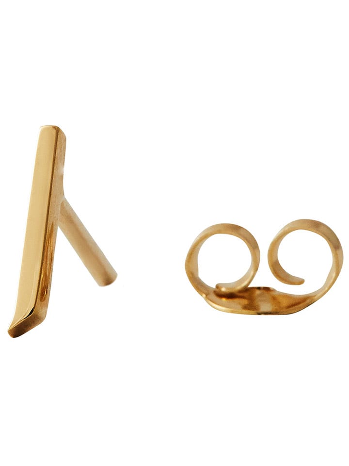 Design Letters Pozłacane kolczyki-wkrętki "Archetypes" rozmiar: onesize