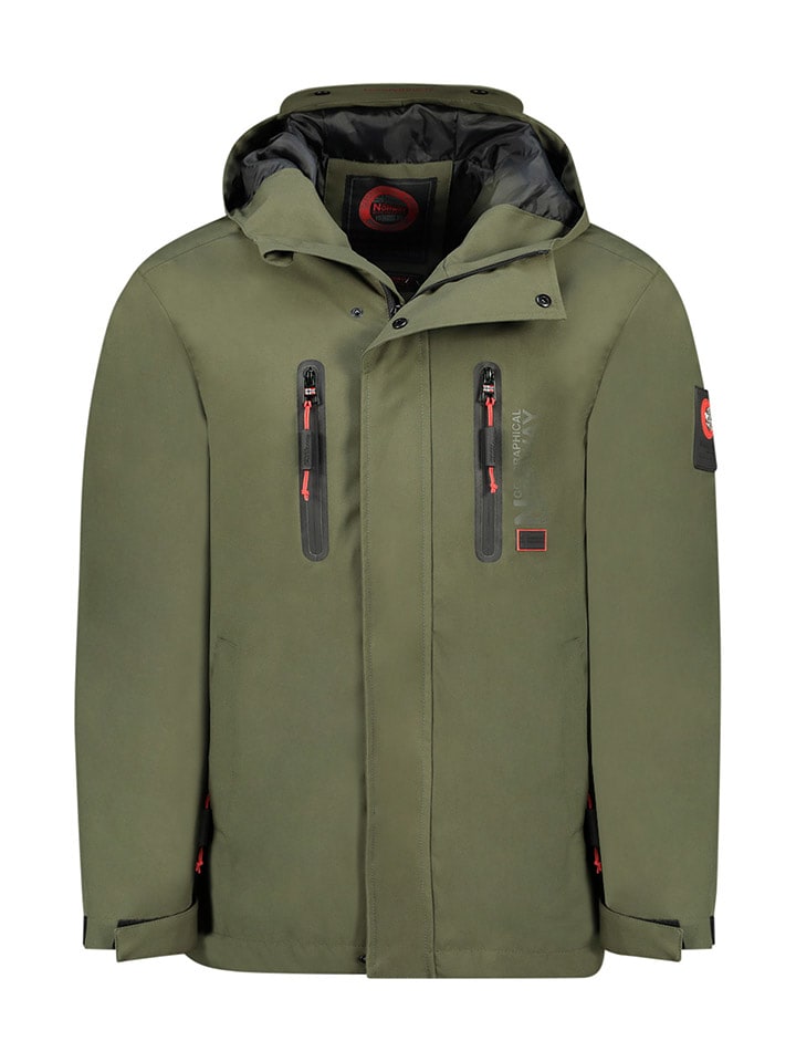 Geographical Norway Kurtka przejściowa "Ayoube" w kolorze khaki rozmiar: M