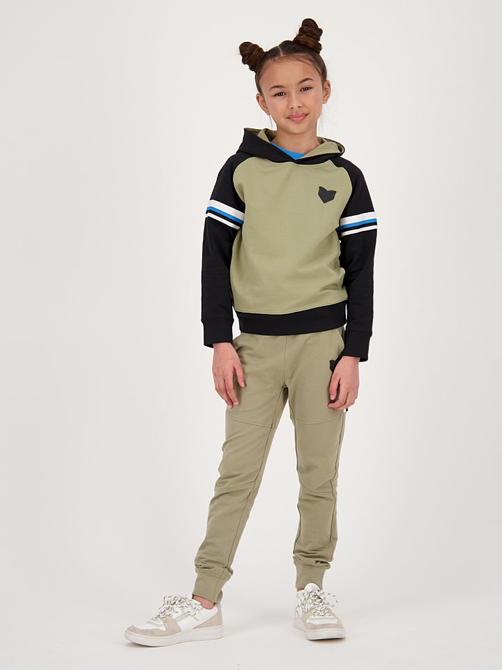 Messi Bluza w kolorze oliwkowo-granatowym rozmiar: 110/116