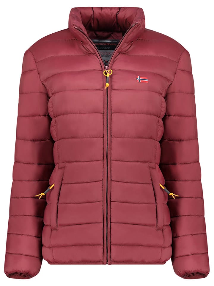 Geographical Norway Kurtka pikowana "Atikolor" w kolorze ciemnofioletowym rozmiar: M