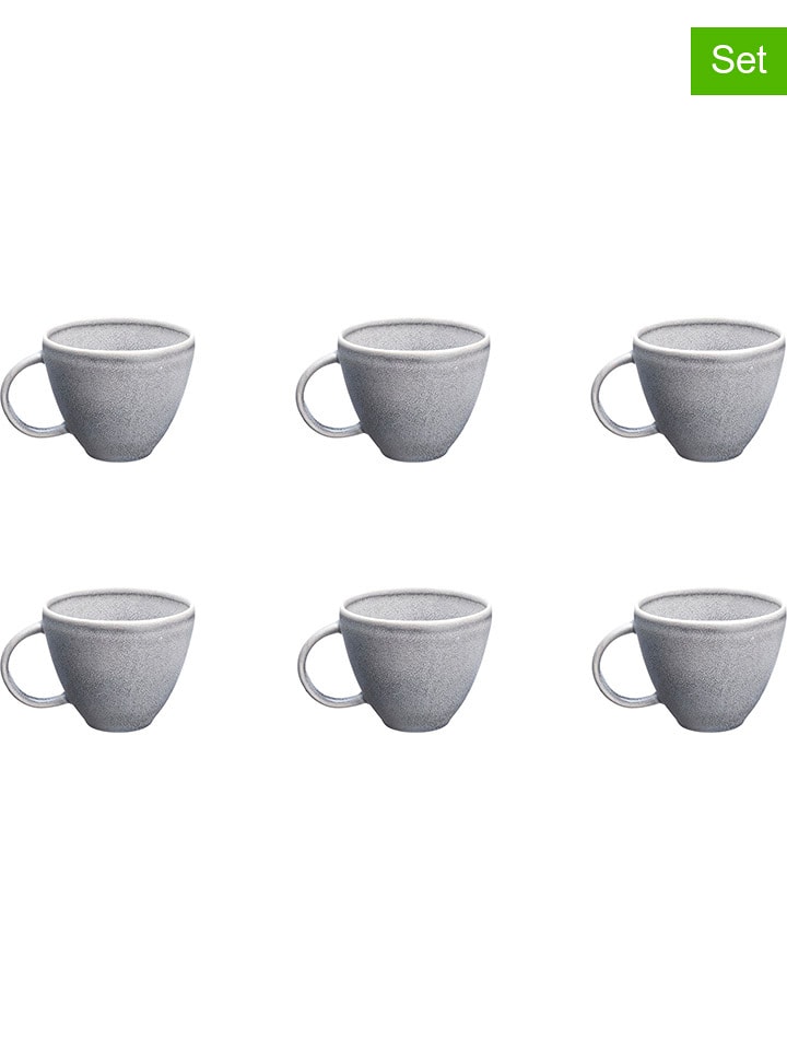 Björn Kubki (6 szt.) "Stone" w kolorze szarym - 250 ml rozmiar: onesize