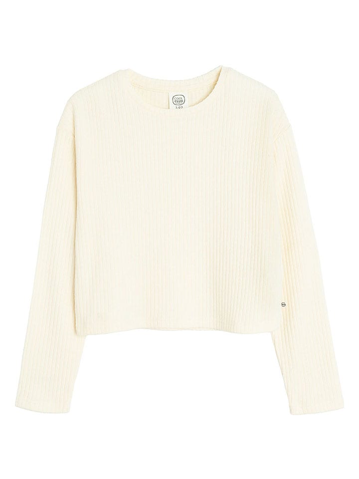 COOL CLUB Sweter w kolorze kremowym rozmiar: 134