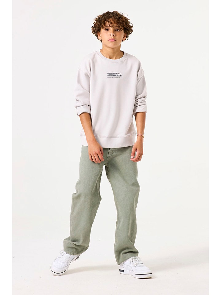 Garcia Bluza w kolorze szarym rozmiar: 152/158