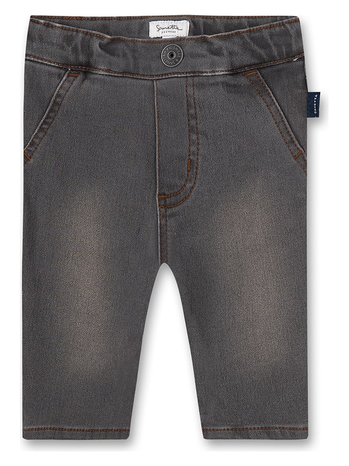 Sanetta Kidswear Dżinsy w kolorze antracytowym rozmiar: 68