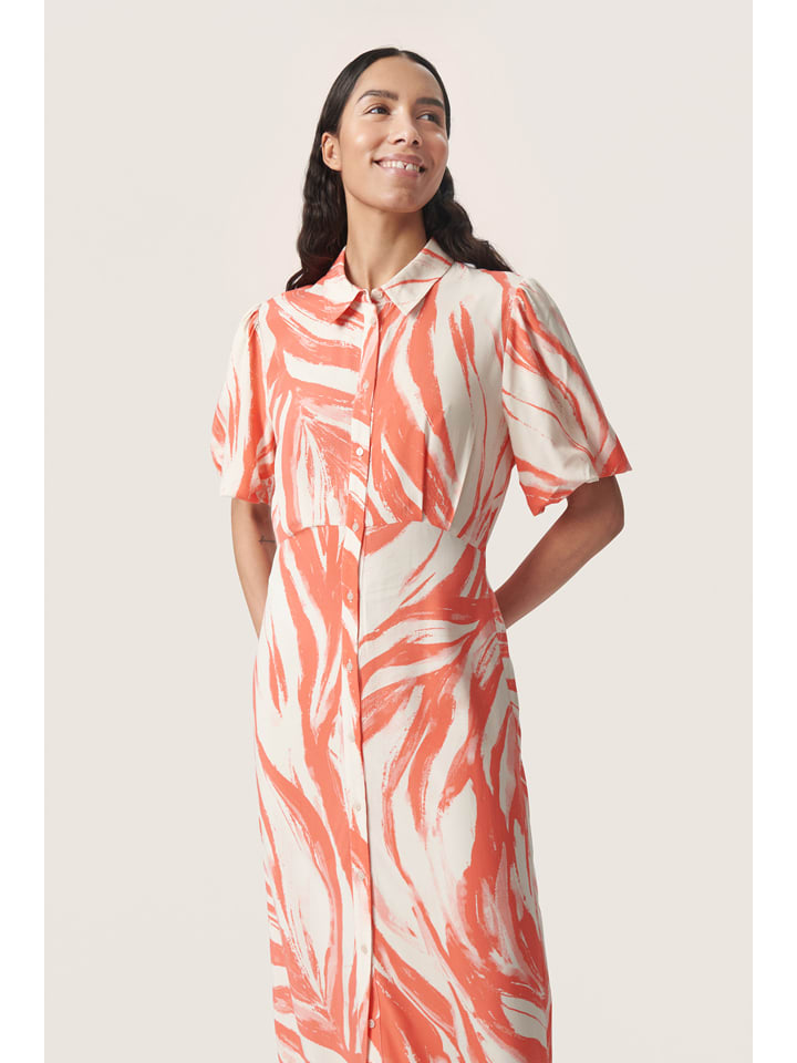 Soaked in Luxury Sukienka "Soaked in Luxury" w kolorze białym rozmiar: L