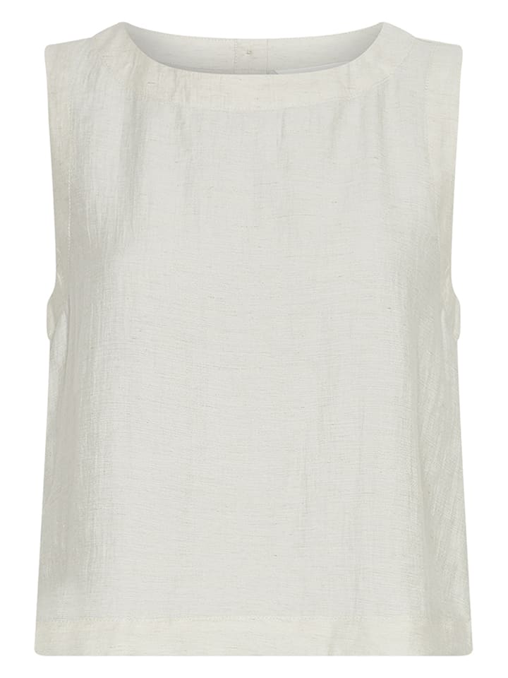 MOSS COPENHAGEN Top w kolorze białym rozmiar: XL