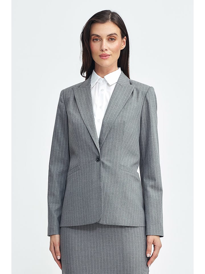 Nife Blezer w kolorze szarym rozmiar: 40