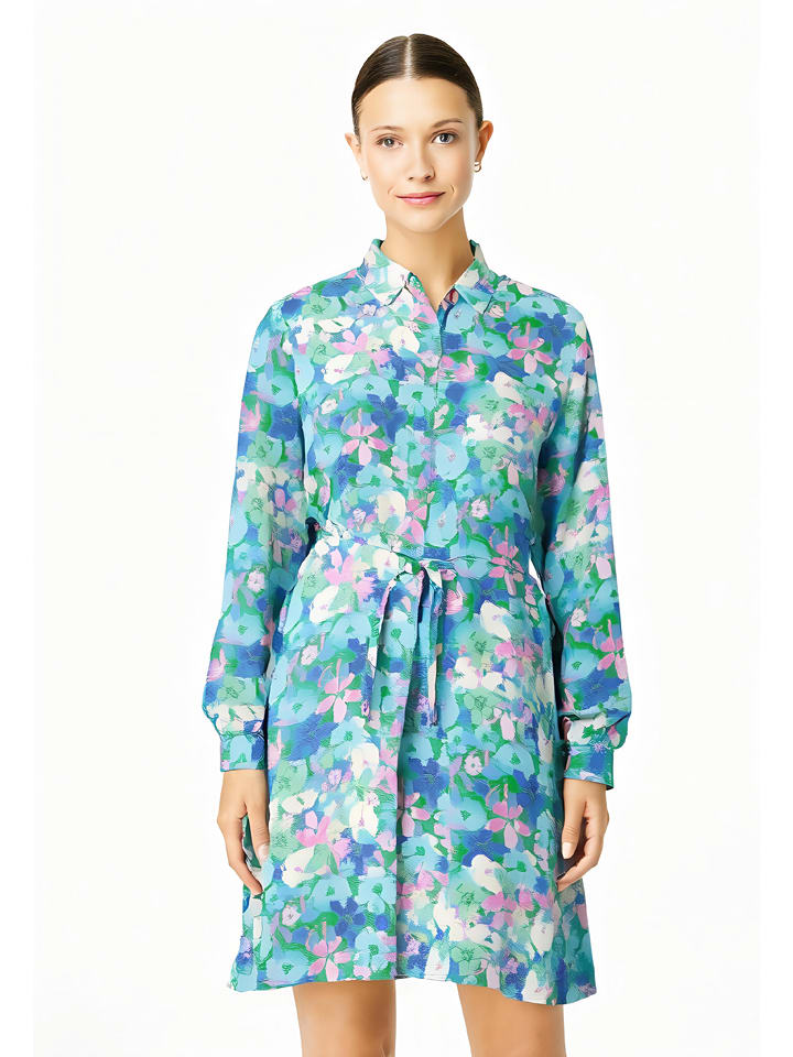 miss goodlife Sukienka w kolorze niebiesko-zielonym rozmiar: XL