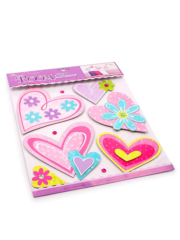 small foot Naklejka ścienna "Hearts" rozmiar: onesize