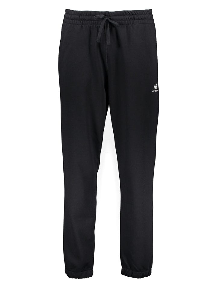 New Balance Spodnie dresowe "Uni-ssentials French Terry" w kolorze czarnym rozmiar: XL-XXL