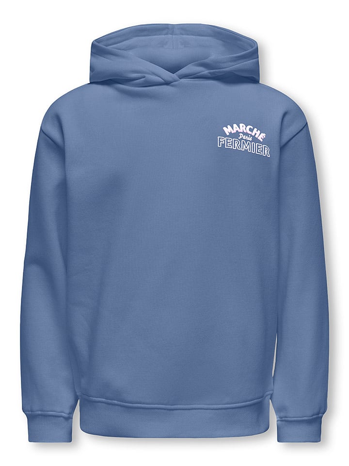 KIDS ONLY Bluza "Holly life" w kolorze niebieskim rozmiar: 122/128