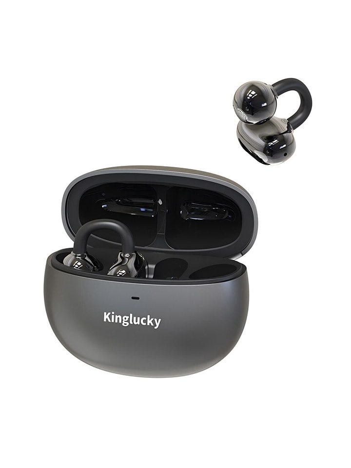 Kinglucky Bezprzewodowe słuchawki Bluetooth w kolorze czarnym rozmiar: onesize