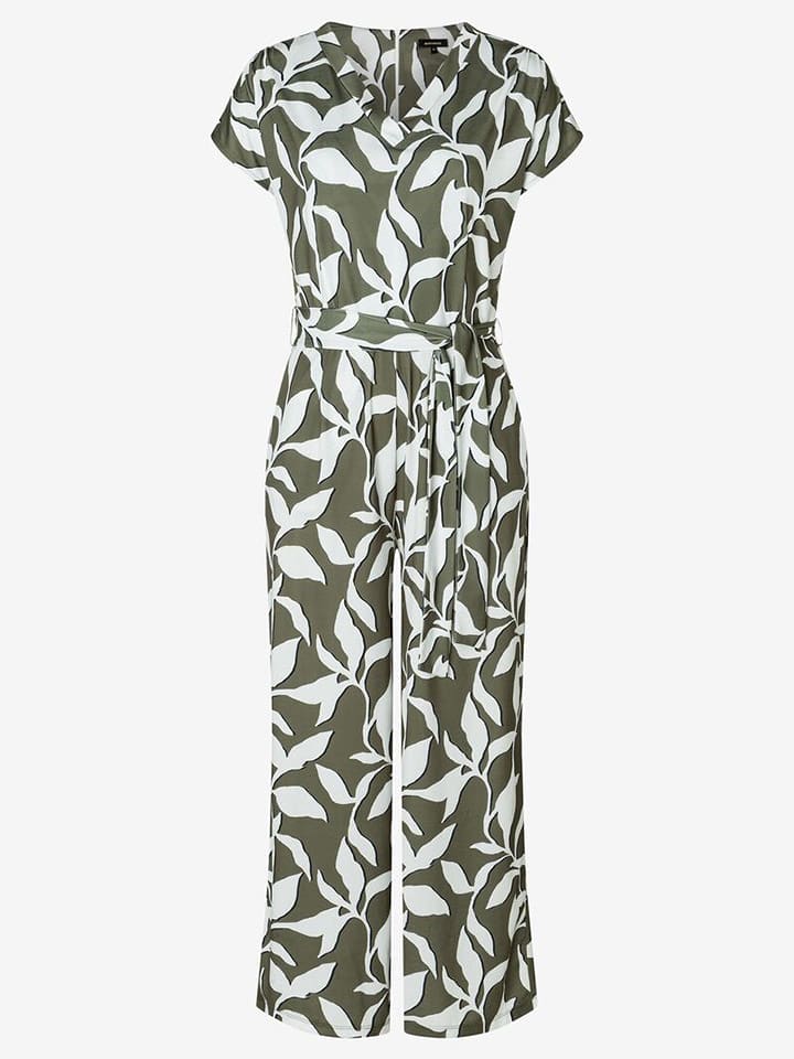 More & More Kombinezon w kolorze biało-oliwkowym rozmiar: 44