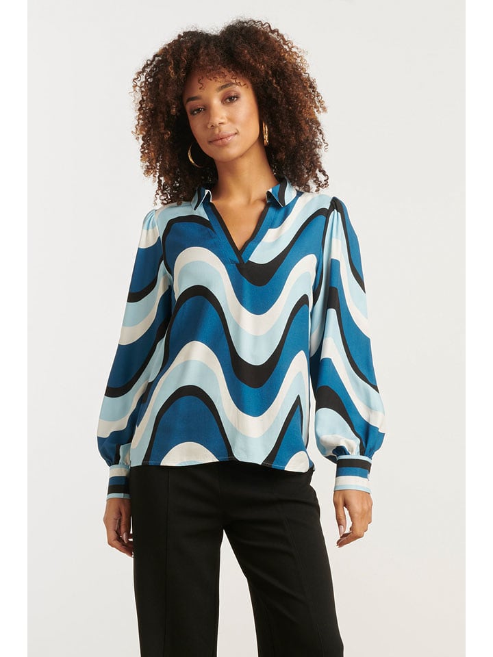 Smashed Lemon Bluzka w kolorze niebiesko-błękitnym rozmiar: XL